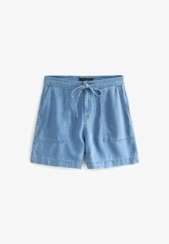 Next UTILITY DETAIL STANDARD - Jeans Shorts - Mid Blue -Next c66e1b34a9414aadae90afc2a41d9934