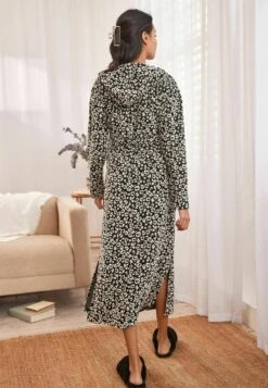 Next Bademantel - Black White Animal Print -Next c685d5fda3764a2ba19b288c3debed3c