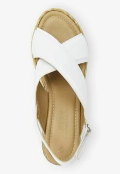 Next FOREVER COMFORT CROSS OVER - Espadrille - White -Next c6d879f503934cf4b367cbe41f2c3d6b