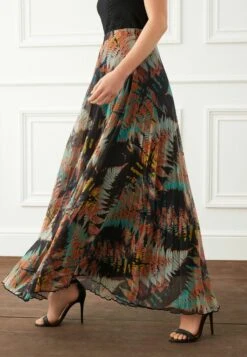 Next STANDARD - Faltenrock - Black Fern Print -Next c6f797a9c9a44d2195f88bd8d97f5e9b