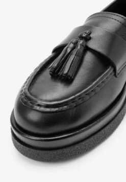 Next FOREVER COMFORT DOUBLE SOLE TASSEL LOAFERS STANDARD - Slipper - Black -Next c79115c37a3d4993b93f61efde7e7cff