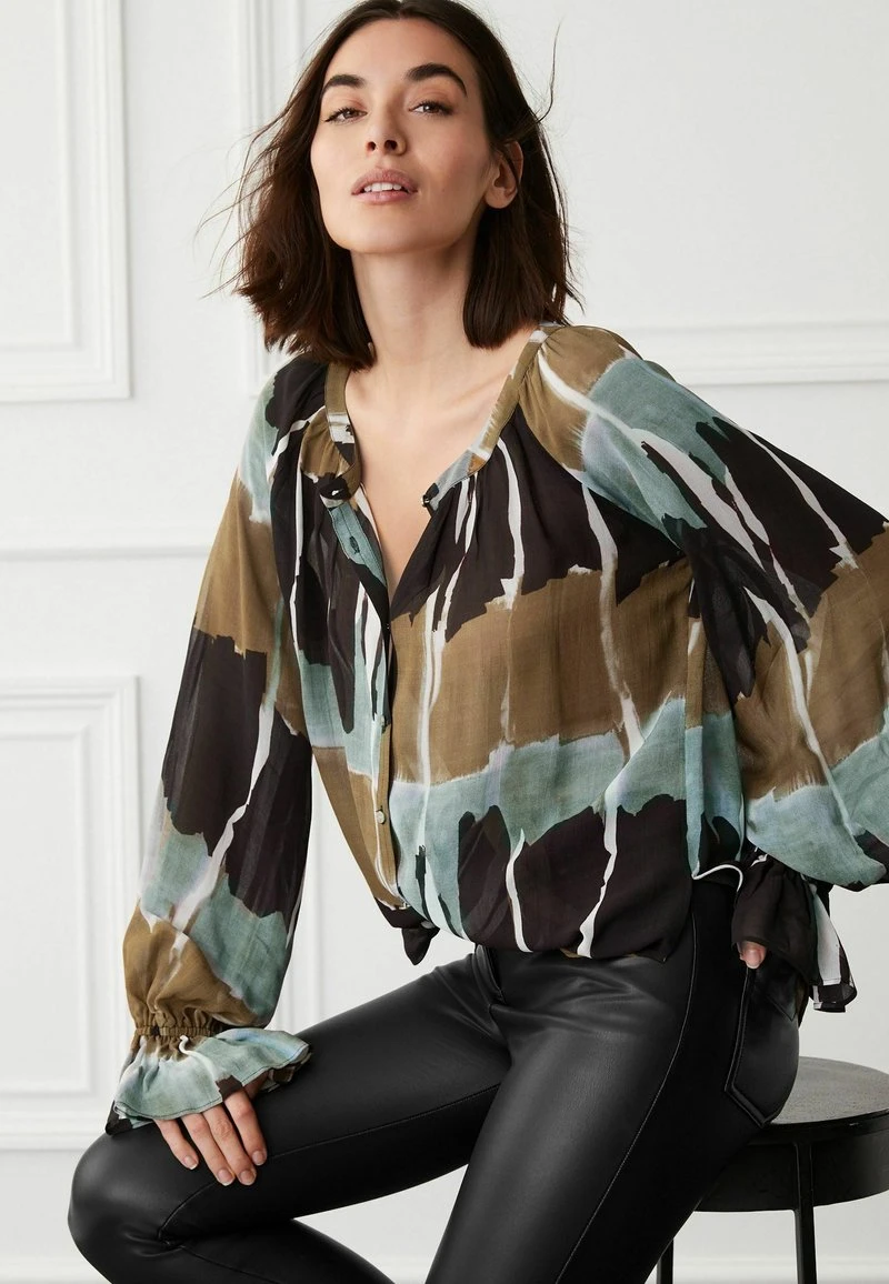 Next LONG SLEEVES WITH HARDWEAR - Hemdbluse - Blue 4 Next LONG SLEEVES WITH HARDWEAR - Hemdbluse - Blue – Bild 4