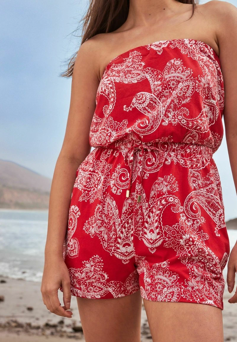 Next BOOBTUBE STANDARD - Jumpsuit - Red Paisley 3 Next BOOBTUBE STANDARD - Jumpsuit - Red Paisley – Bild 3