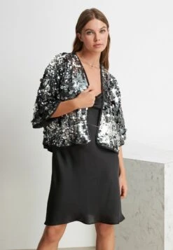 Next SEQUIN WOW STANDARD - Blazer - Black