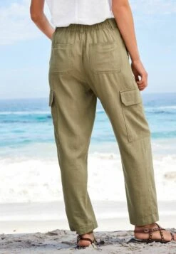 Next BLEND TAPER - Cargohose - Khaki Green -Next ca77a47fbbcc4846b6c104ae5af9d500