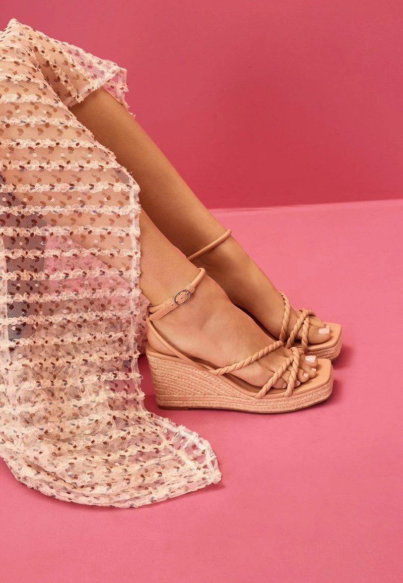 Next FOREVER COMFORT ROPE STANDARD - Keilsandalette - Nude 2 Next FOREVER COMFORT ROPE STANDARD - Keilsandalette - Nude – Bild 2