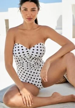 Next TUMMY CONTROL RUCHED - Badeanzug - Brown White 8 Next TUMMY CONTROL RUCHED - Badeanzug - Brown White -Next cd16b9baa884401ca20198e2d0feacf2