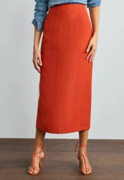 Next TEXTURED TAILORED - Bleistiftrock - Rust 10 Next TEXTURED TAILORED - Bleistiftrock - Rust -Next cdf0671f4c924f16ae87c73661f1d8a4 1