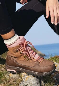 Next PERFORMANCE - Schnürstiefelette - Brown