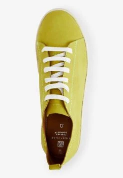 Next SIGNATURE FOREVER COMFORT RAW CUT - Sneaker Low - Lime Green -Next ce379dc0cda54f39baee745c8620c7e7
