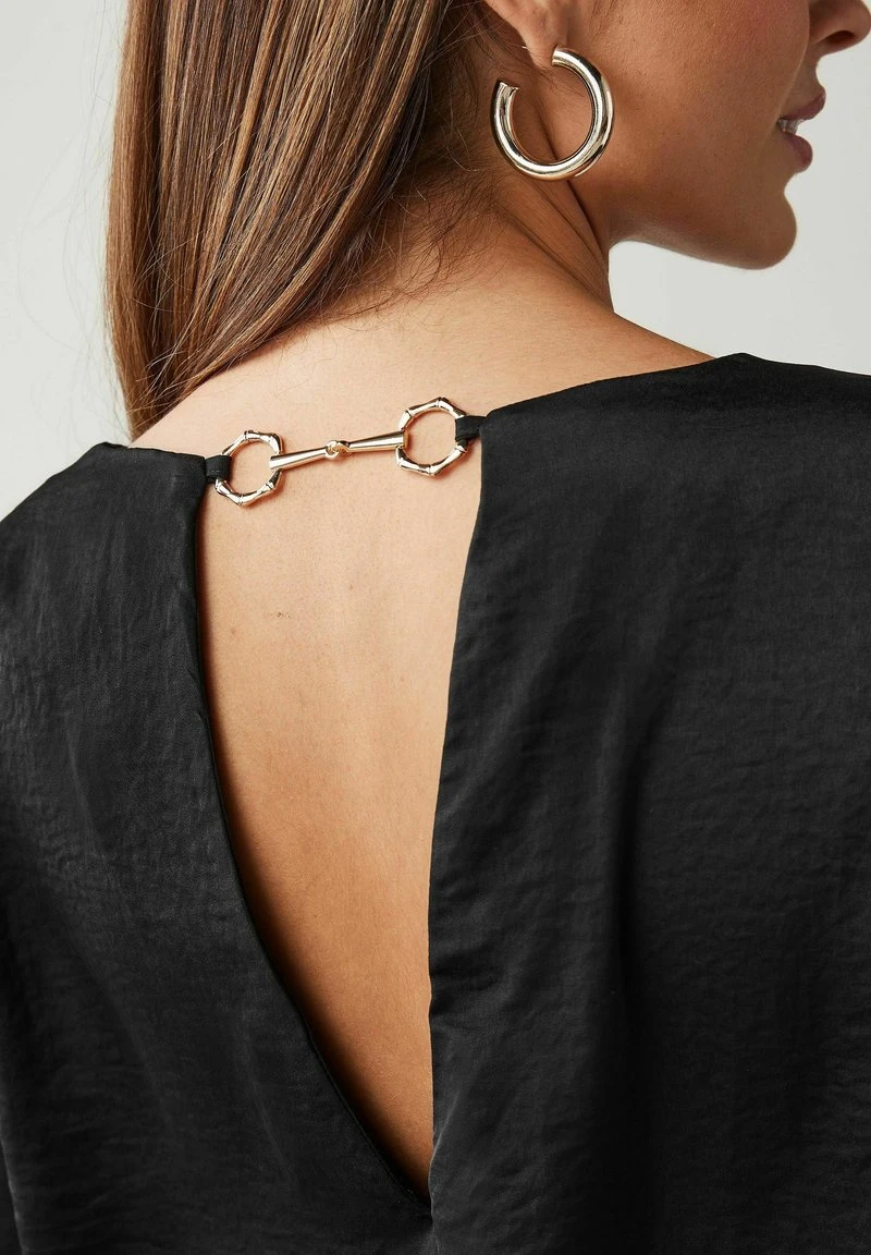 Next LONG SLEEVE DEEP CUFF STANDARD - Bluse - Black 3 Next LONG SLEEVE DEEP CUFF STANDARD - Bluse - Black – Bild 3