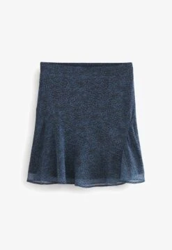 Next A-Linien-Rock - Blue Black Animal Print -Next cedb104d53104b09be76caf2198690f2