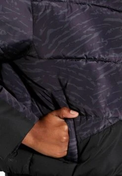 Next EVENTUAL HOODED - Winterjacke - Black Zebra -Next cfcc67462d5d4bac8a1026fabf714c4d