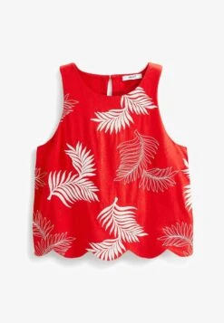 Next EMBROIDERED PALM - Bluse - Red -Next d073dad5f6c14b58b518b4e86d5299d5