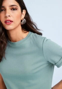 Next SHORT SLEEVE CREW NECK - T-Shirt Print - Green -Next d0c31e8ea13340f4a310491866f3a4b1