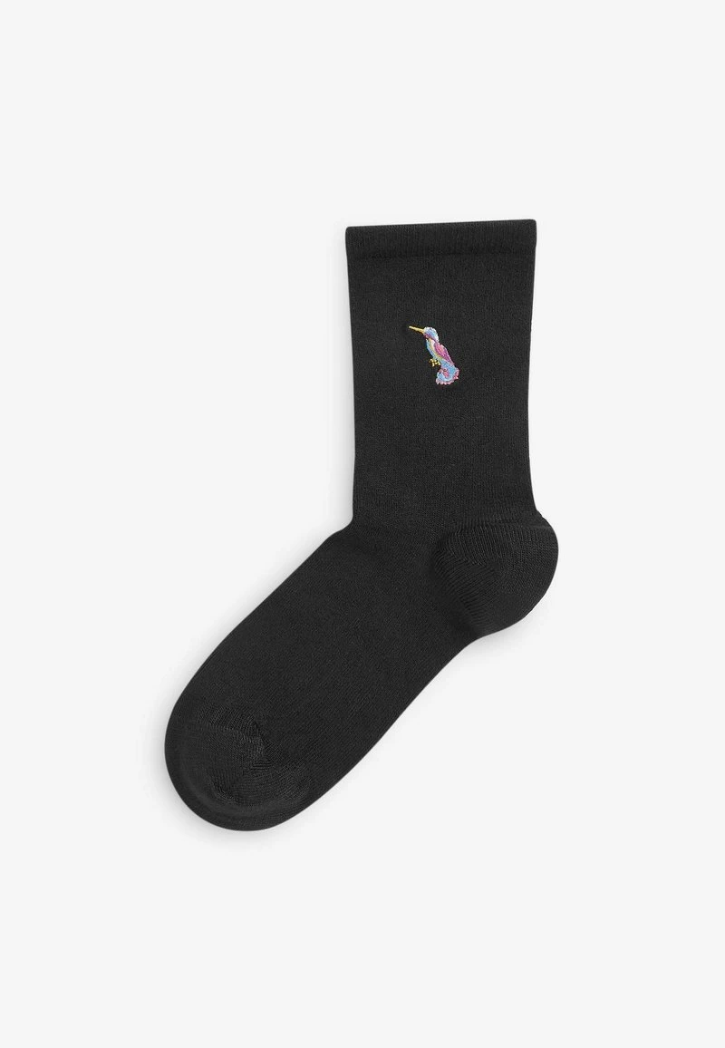 Next EMBROIDERED MOTIF 5 PACK STANDARD - Socken - Black Hummingbird 3 Next EMBROIDERED MOTIF 5 PACK STANDARD - Socken - Black Hummingbird – Bild 3