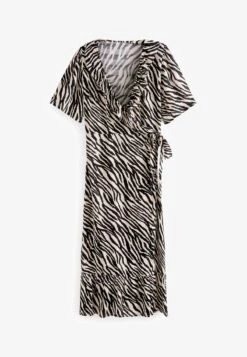 Next WRAP STANDARD - Freizeitkleid - Natural Zebra Print