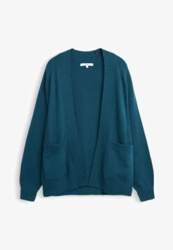 Next POCKET DETAIL STANDARD - Strickjacke - Green -Next d2d2e5112b9a463ca776becd39f2df35