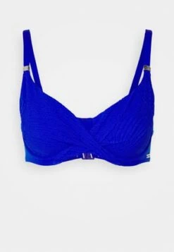 Next ZIGZAG TEXTURED PADDED - Bikini-Top - Aqua Blue -Next d36d6bf66afa48d78095fd79aed497de