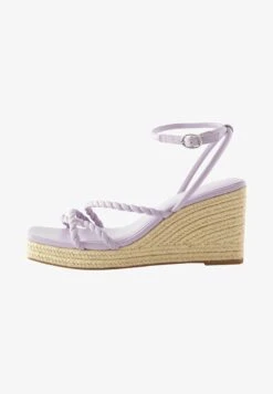 Next FOREVER COMFORT ROPE STANDARD - Keilsandalette - Lilac Purple -Next d5ed35768fbd4d6e8725c82d04f81a27 1