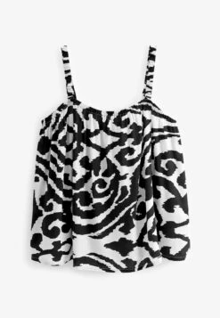 Next CAMI SET STANDARD - Nachtwäsche Set - Monochrome Abstract -Next d68122de12c8447e8b298111c39d1e38