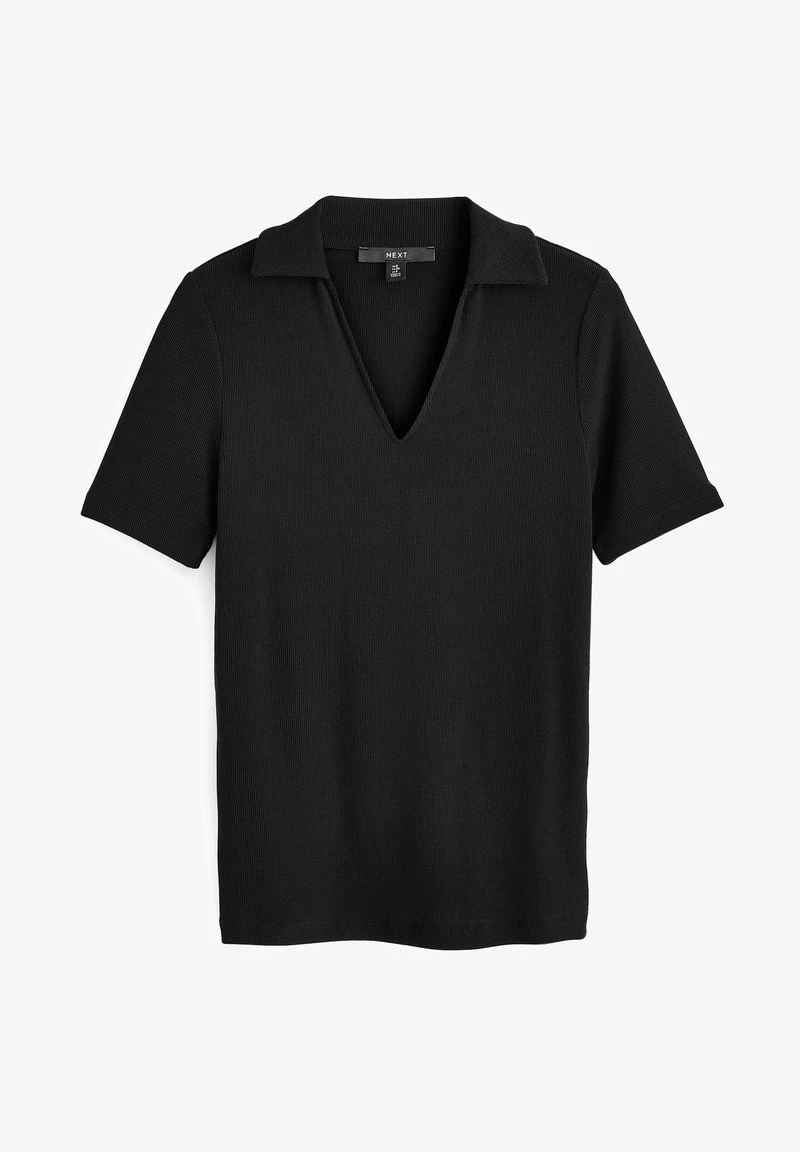 Next SHORT SLEEVE - Poloshirt - Black 4 Next SHORT SLEEVE - Poloshirt - Black – Bild 4