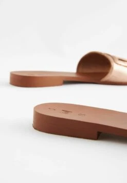 Next CUT OUT DETAIL STANDARD - Pantolette Flach - Rose Gold -Next d939313ab25449ce847419b33197cbca