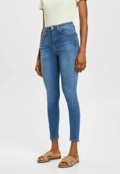 Next CROPPED STANDARD - Jeans Skinny Fit - Mid Blue Denim -Next db8242712b964dcbae844f2c9a053468