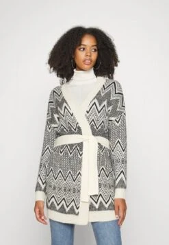 Next CHRISTMAS SNOWFLAKE FAIRISLE - Strickjacke - White -Next dba0a359d7bd4b53bd2cd98be4488684