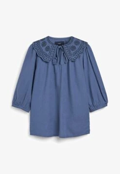 Next BLEND EMBROIDERED COLLAR - Bluse - Blue 9 Next BLEND EMBROIDERED COLLAR - Bluse - Blue -Next dbfbf640738644e1b574be2d20d6ced4