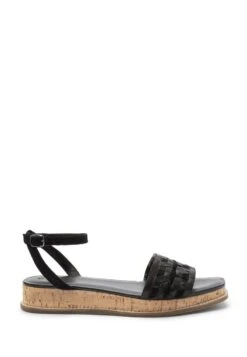 Next FOREVER COMFORT DETAIL WITH ANKLE STRAP R - Espadrille - Black -Next dd726cbd70844eefb07084ec87b1c931