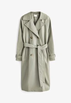 Next BELTED STANDARD - Trenchcoat - Green -Next dd907499046549d2acade03958242887