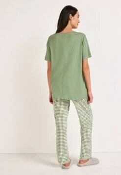 Next SET MATERNITY JERSEY STANDARD - Nachtwäsche Set - Green Check 8 Next SET MATERNITY JERSEY STANDARD - Nachtwäsche Set - Green Check -Next de1f584fc45f4233997a2e8c6bb06cd7