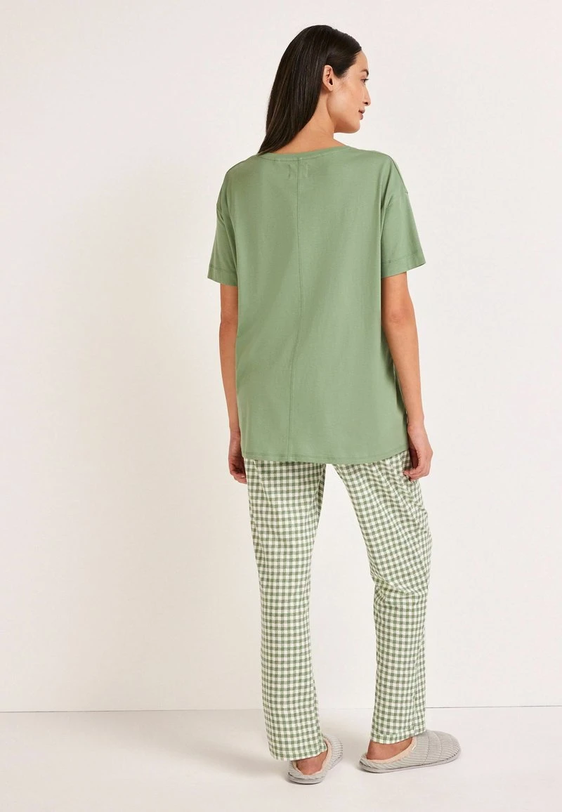 Next SET MATERNITY JERSEY STANDARD - Nachtwäsche Set - Green Check 3 Next SET MATERNITY JERSEY STANDARD - Nachtwäsche Set - Green Check – Bild 3