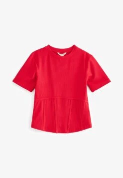 Next MYLEENE KLASS SHORT SLEEVE CORSET STANDARD - T-Shirt Basic - Myleene Klass Red -Next deb75d76736041ac86c4e001391e7cfb