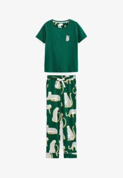 Next SCION STANDARD - Nachtwäsche Set - Green Lionel -Next def9ec294db54443a77ce13929bc5bc7