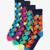 Next PATTERN 4 PACK - Socken - Bright Square Geo