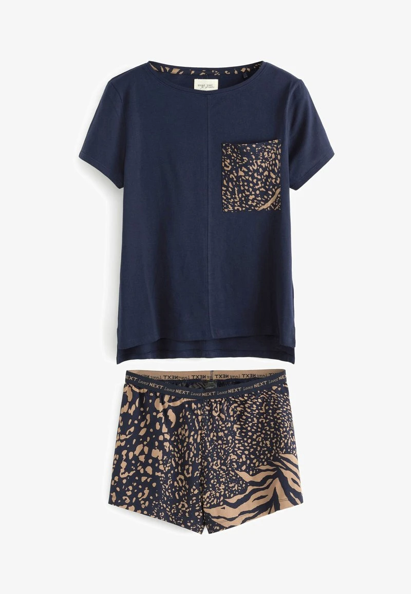 Next SET - Nachtwäsche Set - Navy Blue Animal 6 Next SET - Nachtwäsche Set - Navy Blue Animal – Bild 6