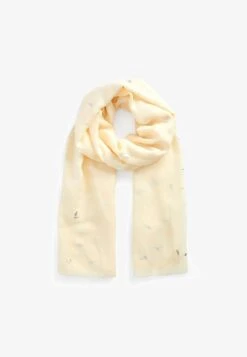 Next FOIL SPRIG PRINT LIGHTWEIGHT STANDARD - Schal - Cream -Next e188325a2f894e9698826d2622c7e8c0