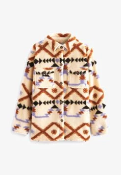 Next HEAVYWEIGHT BORG STANDARD - Fleecejacke - Cream -Next e2eb7b343e04492387e773cfeaf0fc11