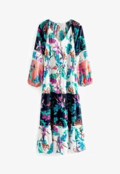 Next LONG SLEEVE STANDARD - Freizeitkleid - Blue -Next e3b2328b3a4b460b9eab6bff2df1e297