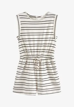 Next STANDARD - Jumpsuit - Ecru Cream Stripe