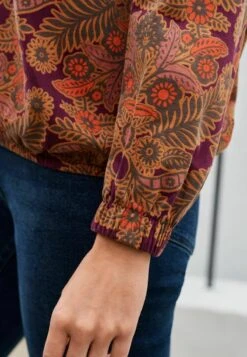 Next LONG SLEEVE - Langarmshirt - Rust Brown Paisley -Next e4ccd06ef0a44f958bc89128560fe4c6