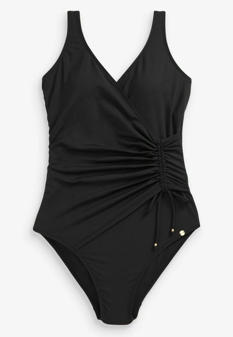 Next 2 PACK PLUNGE TUMMY CONTROL - Badeanzug - Ecru/black 2 Next 2 PACK PLUNGE TUMMY CONTROL - Badeanzug - Ecru/black – Bild 2