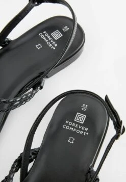 Next FOREVER COMFORT STANDARD - Riemensandalette - Black -Next e80d53149572480591182e43e7b8d3c3
