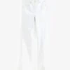Next SLIM FLARED WITH GOLD DOUBLE - Flared Jeans - White