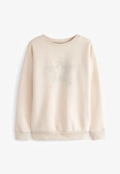 Next GRAPHIC - Sweatshirt - Cream -Next e913906211c94de4899c7dc6f99246ea