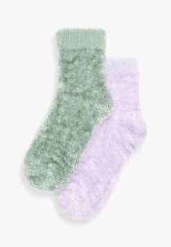 Next 2 PACK - Socken - Lilac Purple Green -Next ebe7b5b82aad461f9a8f642e79ba6e24