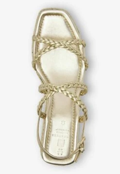 Next SIGNATURE PLAIT STANDARD - Keilsandalette - Gold Metallic 10 Next SIGNATURE PLAIT STANDARD - Keilsandalette - Gold Metallic -Next ebf1803dea5b42828cf1dec3050b9005