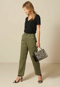 Next ESSENTIALS SHORT SLEEVE V-NECK - T-Shirt Basic - Black -Next ec918d1f5c3942348482ea6c9bd939dd 1